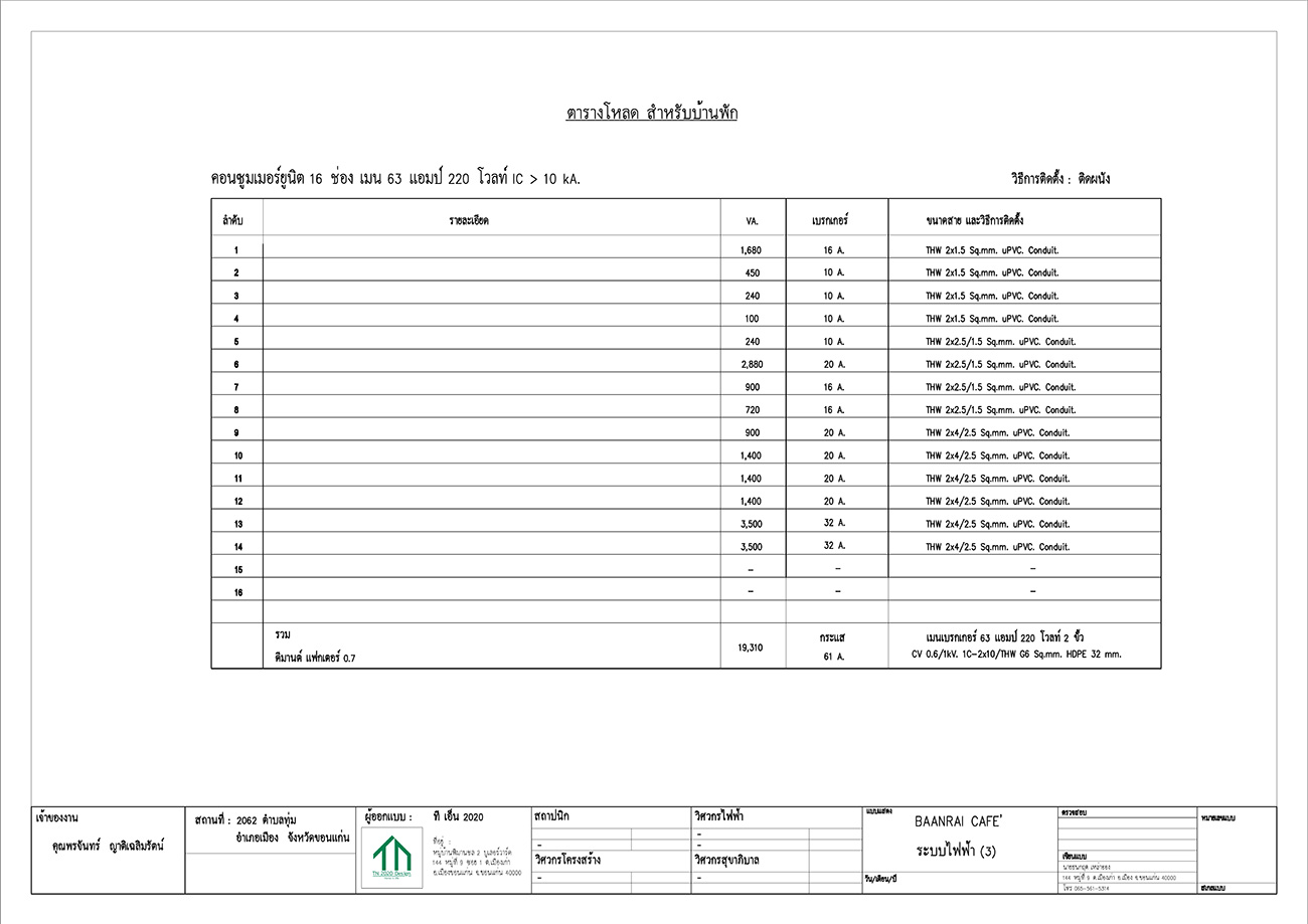 แบบงานระบบไฟฟ้า Image 4